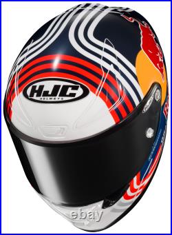 HJC RPHA 1N Red Bull Austin GP Motorcycle Helmet Blue/Red