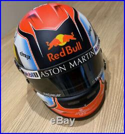 Helmet 1/2 Scale f1 Pierre gasly 2019 Red Bull SIGNED