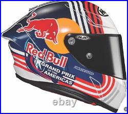 Hjc Rpha 1n Red Bull Austin Texas Racing Motorcycle Helmet Sz-large Limited