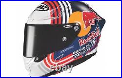 Hjc Rpha 1n Red Bull Austin Texas Racing Motorcycle Helmet Sz-large Limited