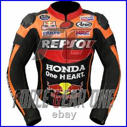 Honda Redbull Motogp Motorbike / Motorcycle Racing Leather Jacket