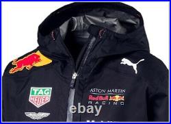 JACKET Rain Coat Aston Martin Red Bull Racing Formula 1 One Mens PUMA NEW