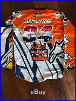 Jeffrey Herlings 2015- MX2 Alpinestars Red Bull KTM MX Jersey