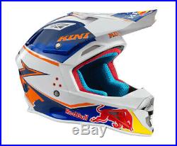 KTM Kini-RB Red Bull Comp Light Helmet MX Motocross Motorcycle Helmet NEW
