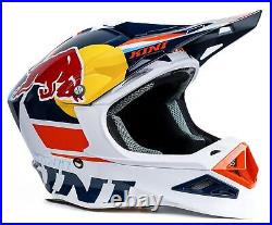 Kini Red Bull Competition Motocross Helmet V 2.3 Navy Orange White MD (58-59cm)