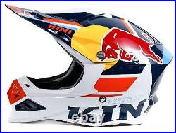 Kini Red Bull Competition Motocross Helmet V 2.3 Navy Orange White MD (58-59cm)