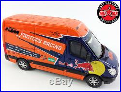 Ktm Red Bull Mercedes Sprinter Team Van Factory Motocross Racing Model Toy 138
