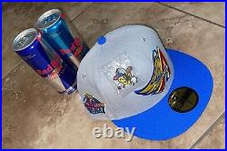 Los Angeles Angels 40TH Anniversary Exclusive New Era Fitted Hat Size 7 Red Bull