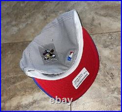 Los Angeles Angels 40TH Anniversary Exclusive New Era Fitted Size 7 1/8 Red Bull