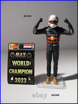 MAX VERSTAPPEN Red Bull Model Car 118 RB18 Japan World Champion 2022 NEW