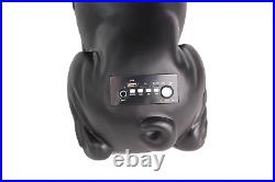 MD566 bull dog style portable Bluetooth speaker with dog collar & glasses