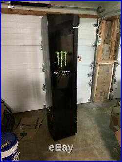 MONSTER ENERGY DRINK Fridge Cooler Refrigerator Red Bull ROCKSTAR Man Cave Bar