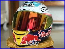 Marc Marques X14 Full Face Helmet Red Bull Moto Gp Casco Marc Marques Lotus Red
