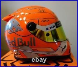 Max Verstappen 2019 Spa Belgium 1/2 Scale F1 Mini Helmet Casque Red Bull Racing