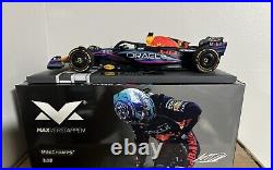 Max Verstappen 2023 Red Bull RB19 Miami Minichamps 118 VerstappenShop RARE