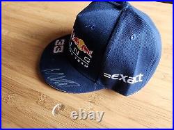 Max Verstappen Autographed Red Bull Formula 1 Puma Cap