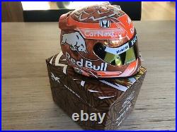 Max Verstappen BELGIUM 2021 F1 Red bull 12 Helmet Limited edition NEW Sold Out