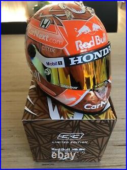 Max Verstappen BELGIUM 2021 F1 Red bull 12 Helmet Limited edition NEW Sold Out