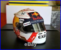 Max Verstappen Mini Helmet Esc. 1/2 F1 Red Bull Season 2019