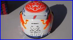Max Verstappen Season 2023 World Champion 12 Scale Red Bull F1 Helmet NIB