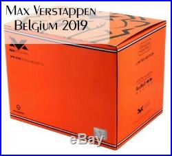 Max Verstappen helmet Belgium 2019 scale 1/2 Red Bull Racing