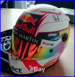 Max Verstappen helmet GP 2019 1/2 F1 Red Bull