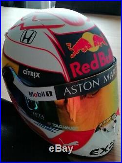 Max Verstappen helmet GP 2019 1/2 F1 Red Bull