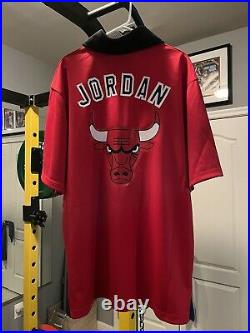 Michael Jordan M&N Authentic Chicago Bulls 1984-85 Shooting Shirt Size 2XL NWT