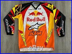 Mike Alessi RED BULL KTM Autographed Jersey SUPERCROSS MOTOCROSS alpinestars