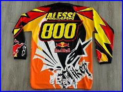 Mike Alessi RED BULL KTM Autographed Jersey SUPERCROSS MOTOCROSS alpinestars