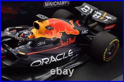 Minichamps Red Bull Verstappen 2022 Miami GP 118 Diecast F1 Car 110220501