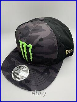 Monster Energy Kurt Busch Racing 9Fifty New Era Hat Snapback Redbull Rockstar