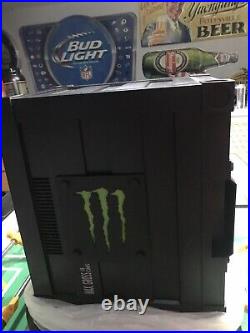 Monster Energy Thermoelectric Cooler Mini Fridge Holds 18 Cans New Box Red Bull