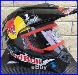 MotoCross Racing Helmet RedBull V2 Extreme Sports for Dirt Bike With Gifts 2020