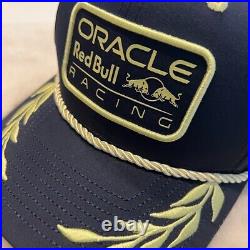 NEW ERA 9FIFTY Oracle Red Bull Racing Team Champs Cap Navy Gold Mens size M-L