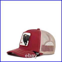 NEW GOO Cappello The Bull Red 101-0521 RED AUTHENTIC NWT