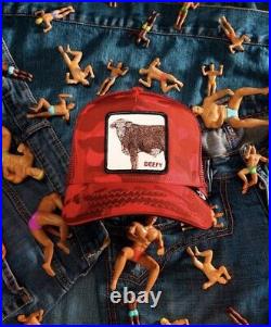 NEW Goorin The Farm Trucker Hat Back On My Bull Beefy Limited Edition Very Rare