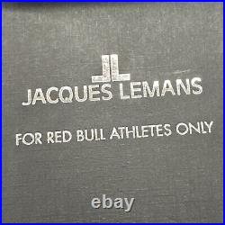 NEW! Limited Edition Jacques Lemans x Red Bull #TIMETOFLY Athletes Only Watch