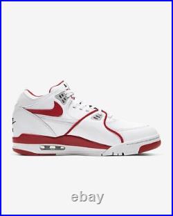 NEW Nike Air Flight 89 White Red Grey Scottie Pippen Chicago Bulls DS WithRec