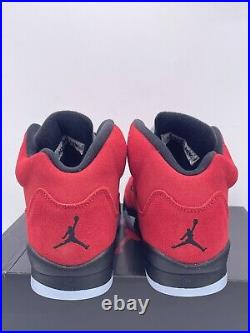 NEW Nike Air Jordan 5 Retro GS Raging Bull Toro Varsity Red 440888-600 Size 4.5Y