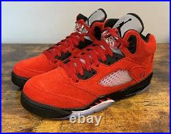 NEW Nike Air Jordan 5 Retro Raging Bull Red 440888 600 GS Size 6 Women's 7.5