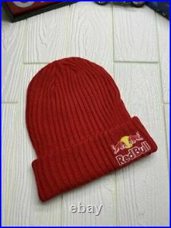 NEW Red Bull Beanie Knit Hat Athlete Only Not for sale Supplied red From Japan