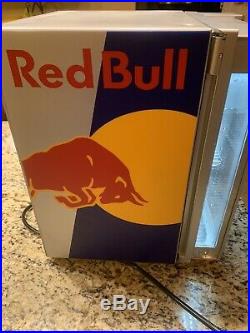 NEW Red Bull Energy Drink Baby Cooler 2020 Mini Fridge Table Top Refrigerator