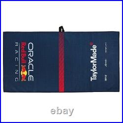 NEW TaylorMade Oracle Red Bull Racing Pit Stop Golf Towel Limited Edition