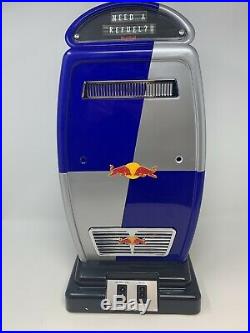 NIB Red Bull 4 Can Gas Pump Refrigerator Collector item Ultra Rare