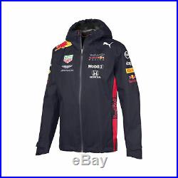 New! 2019 Red Bull Racing F1 Formula One Team Mens Rain Jacket Coat Waterproof