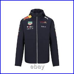 New 2022 Red Bull Racing Mens Teamwear Rain Jacket (L) F1