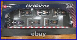 New Burago Oracle Red Bull Racing Formula 1 F1 143 Scale Die Cast Metal-6 cars