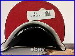 New Era 59FIFTY Chicago Cubs 2016 World Champions Bears Bulls Black Red 7 3/8