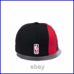 New Era 59FIFTY Side City Doodle Chicago Bulls Black/Red Polyester From Japan